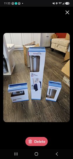 3-Piece Brushed Nickel and Bright Chrome Bathroom Accessories Set