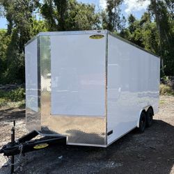 New 8.5x16TA Enclosed Cargo Trailer