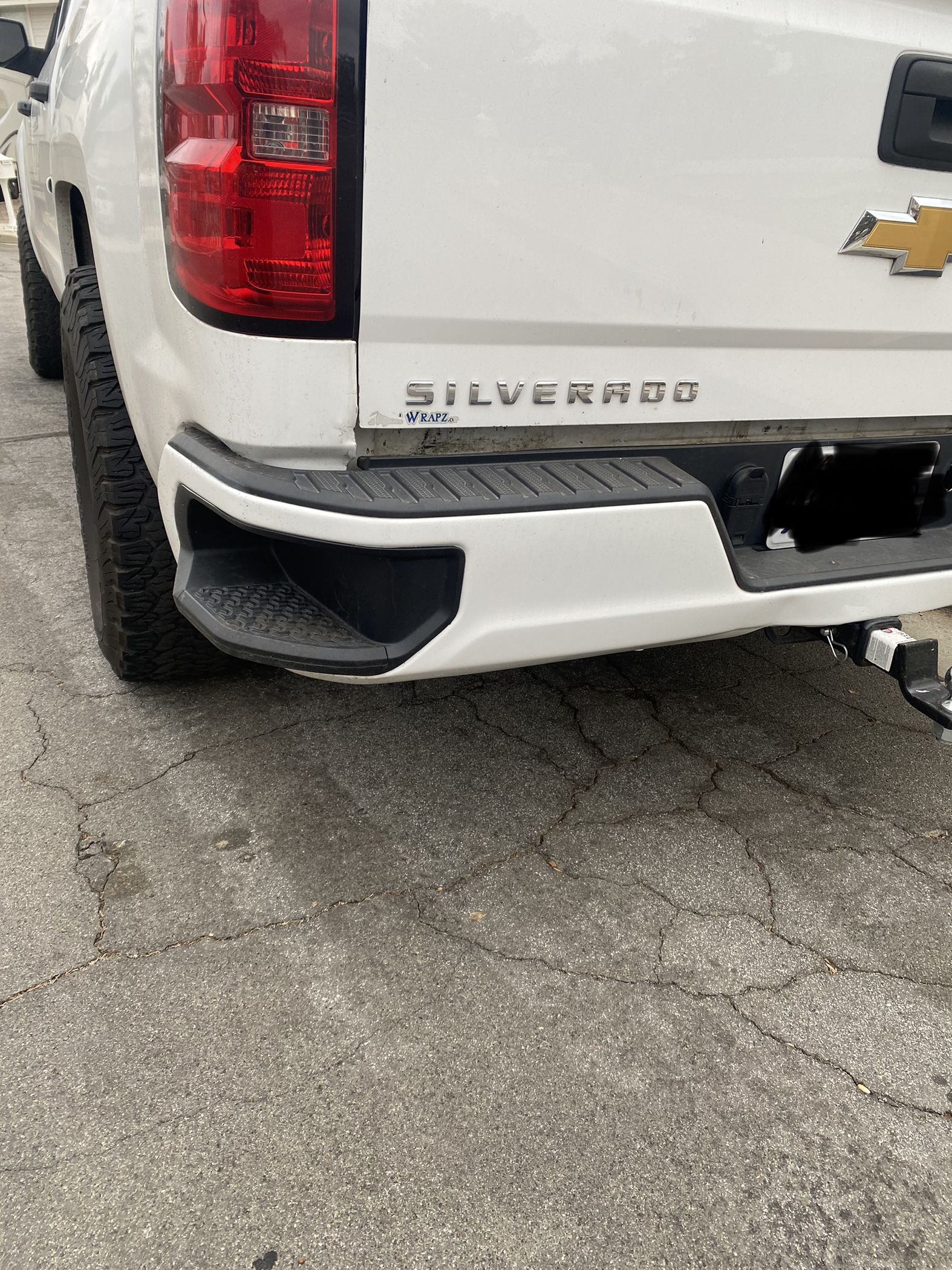 2019 Silverado Rear Bumper
