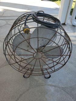 Old GE Industrial Fan