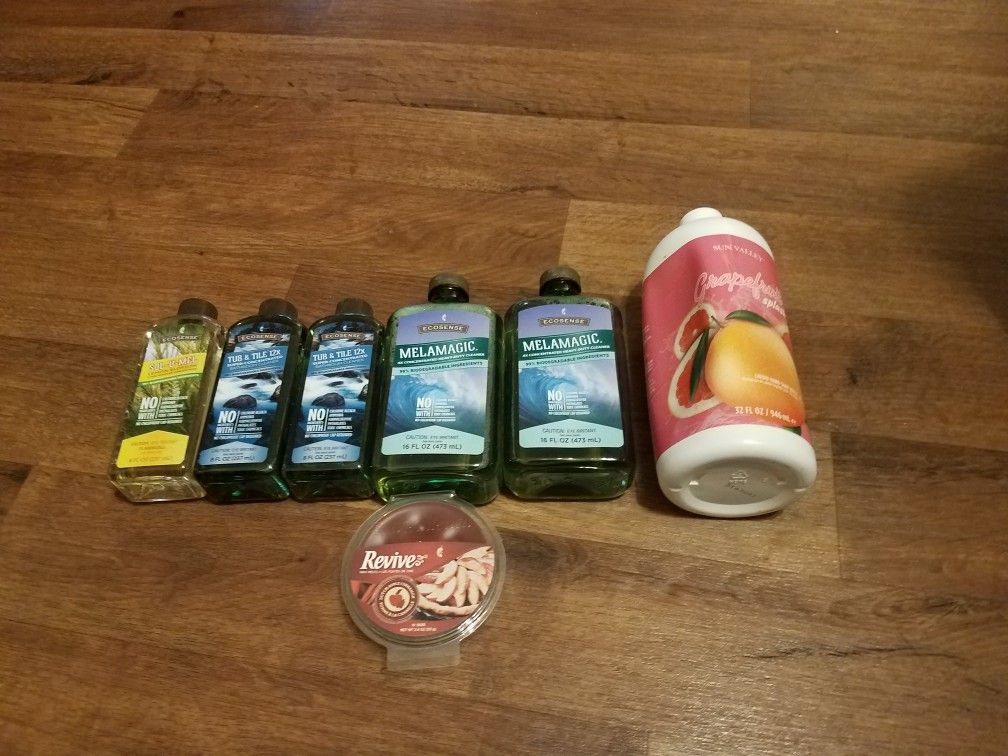 Melaleuca Ecosense cleaning products