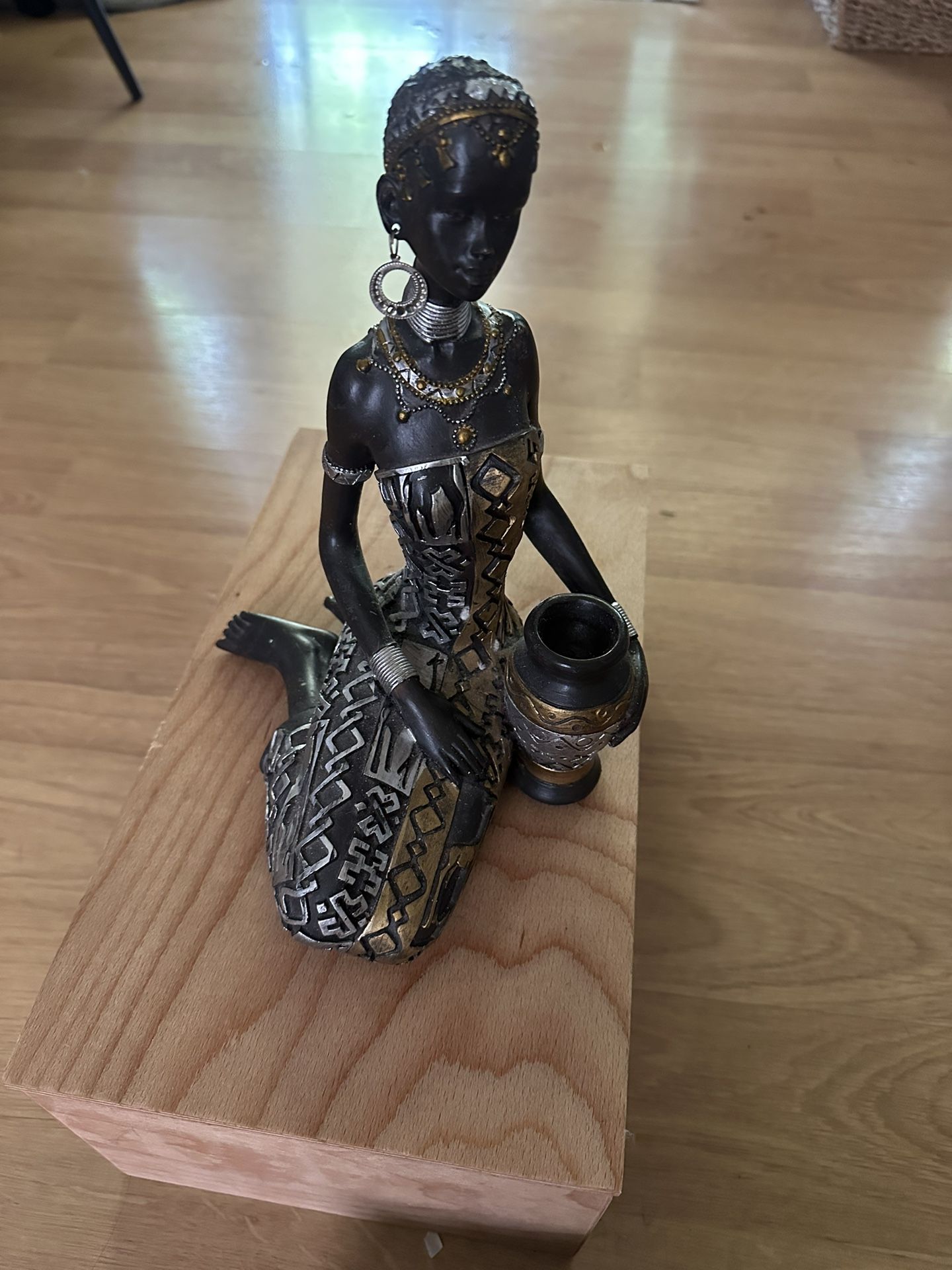 African Woman Figurine