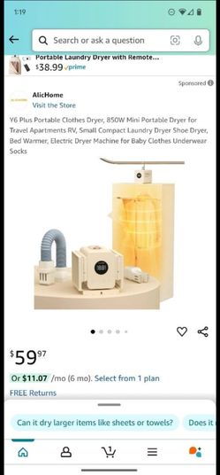 Portable Clothes Dryer
