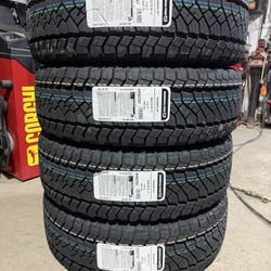 (4) - 255/70/17 General Grabber APT Tires