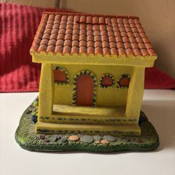 Wells Fargo Coin Bank Adobe Tile Roof House 