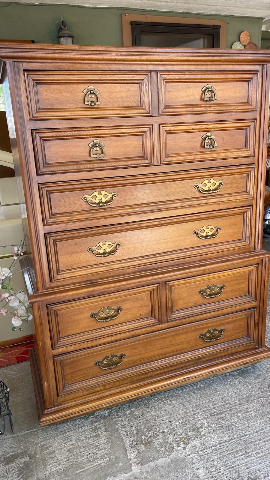 Gorgeous Finnders Solid Wood Tall Boy