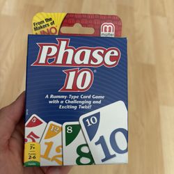 Phase 10 Card Game