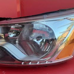 OEM 2015 2016 2017 2018 2019 FORD TRANSIT HEADLIGHT FULL SIZE CHROME TRIM LEFT