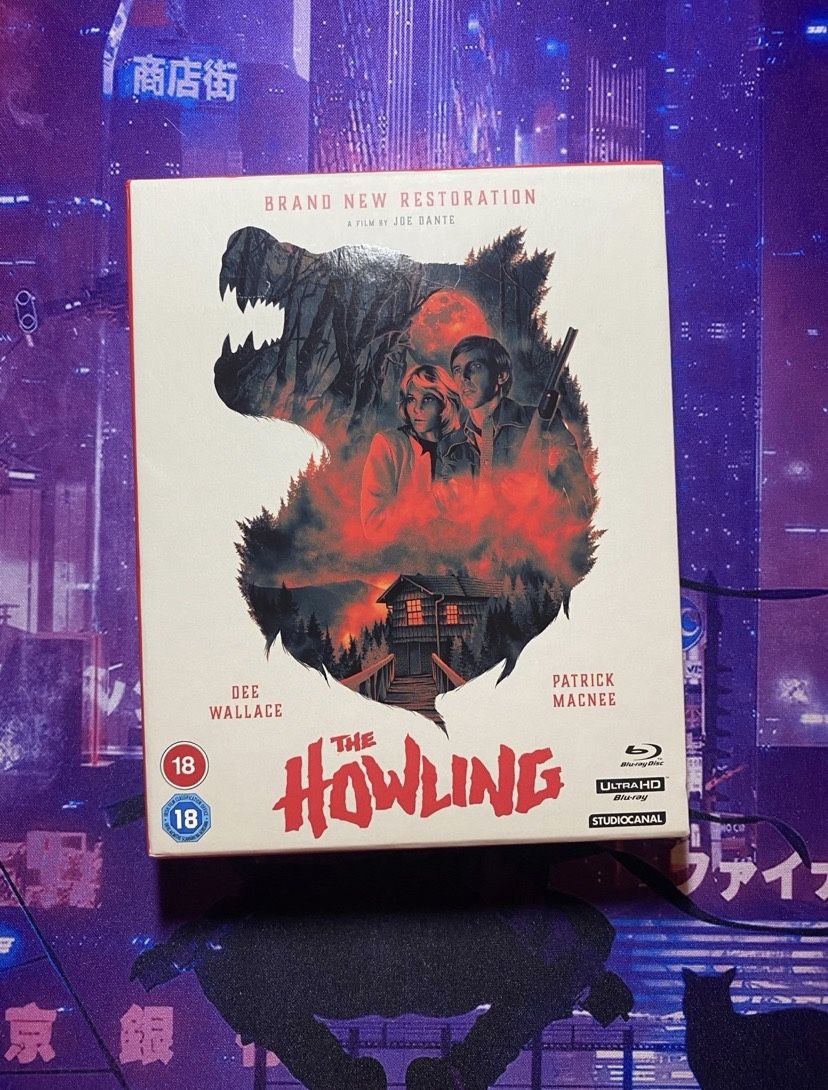 THE HOWLING (1981) 4K UHD Blu-Ray Limited Edition NEW 4K disc is USA Compatible.