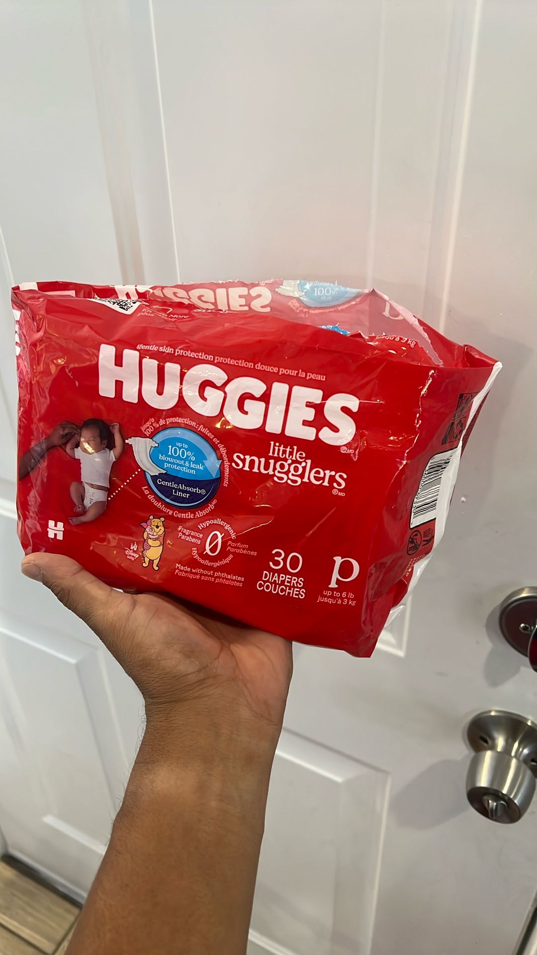 Half Pack Of Premie Diapers