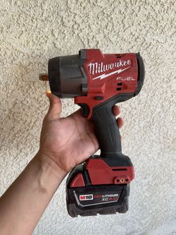 Milwaukee 1/2” Impact with Battery