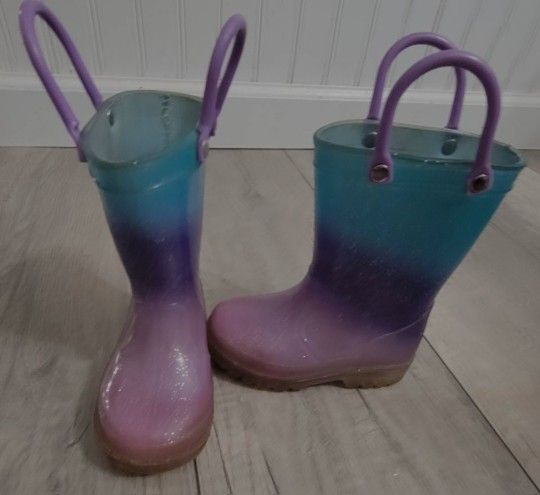 Toddler Light Up Rain Boots