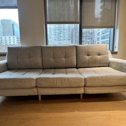 FREE Burrow Sofa + IKEA TV Stand — Pickup Today (Friday Only)