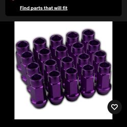 Purple Lug Nuts