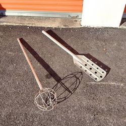 Large Kettle Whip And Paddle