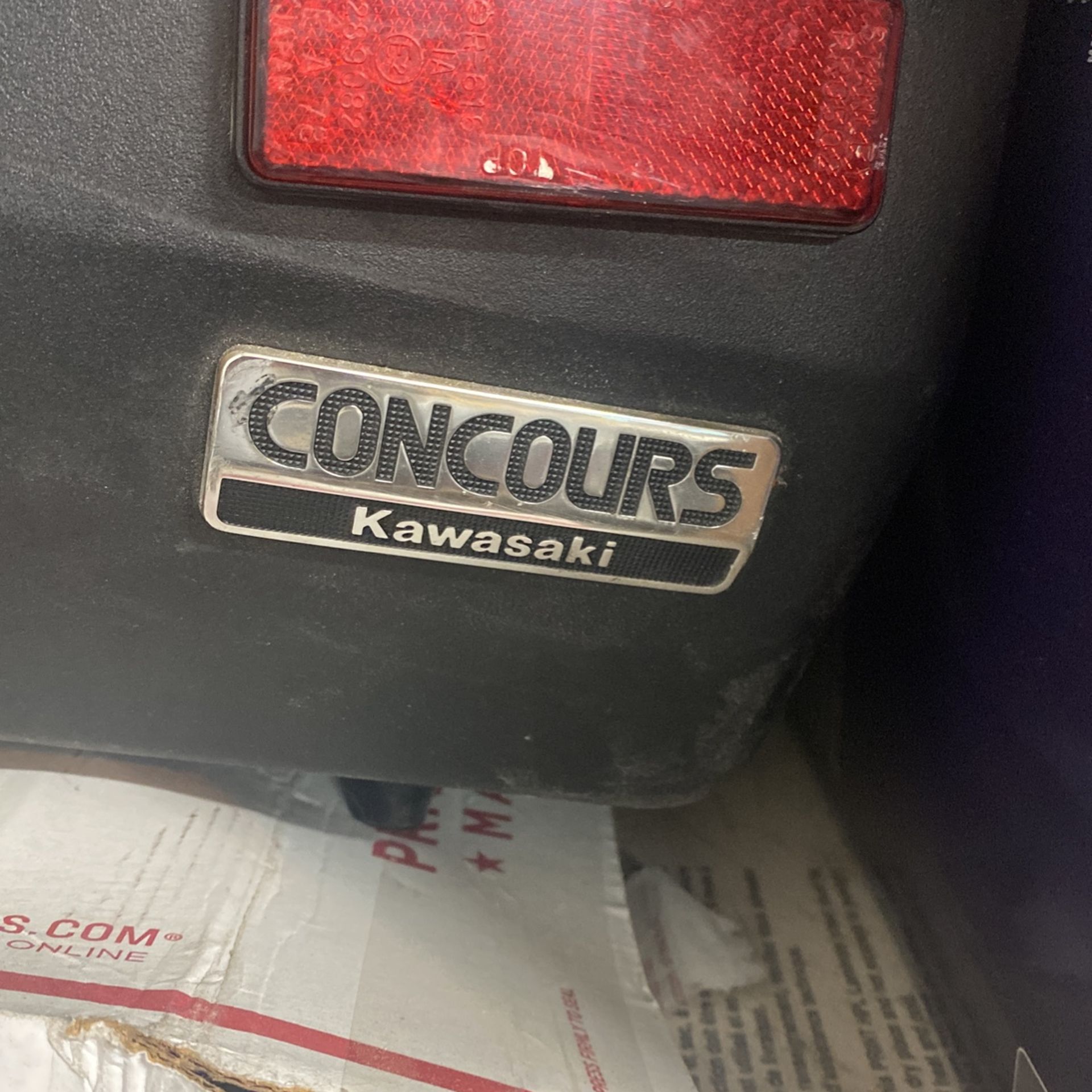 Kawasaki Concourse Side Bags