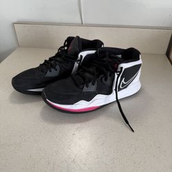 Mens Size 9.5 Nike Kyrie 8 Infinity South Beach Black Basketball Shoes 