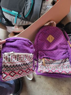 Backpack with matching bag/purse