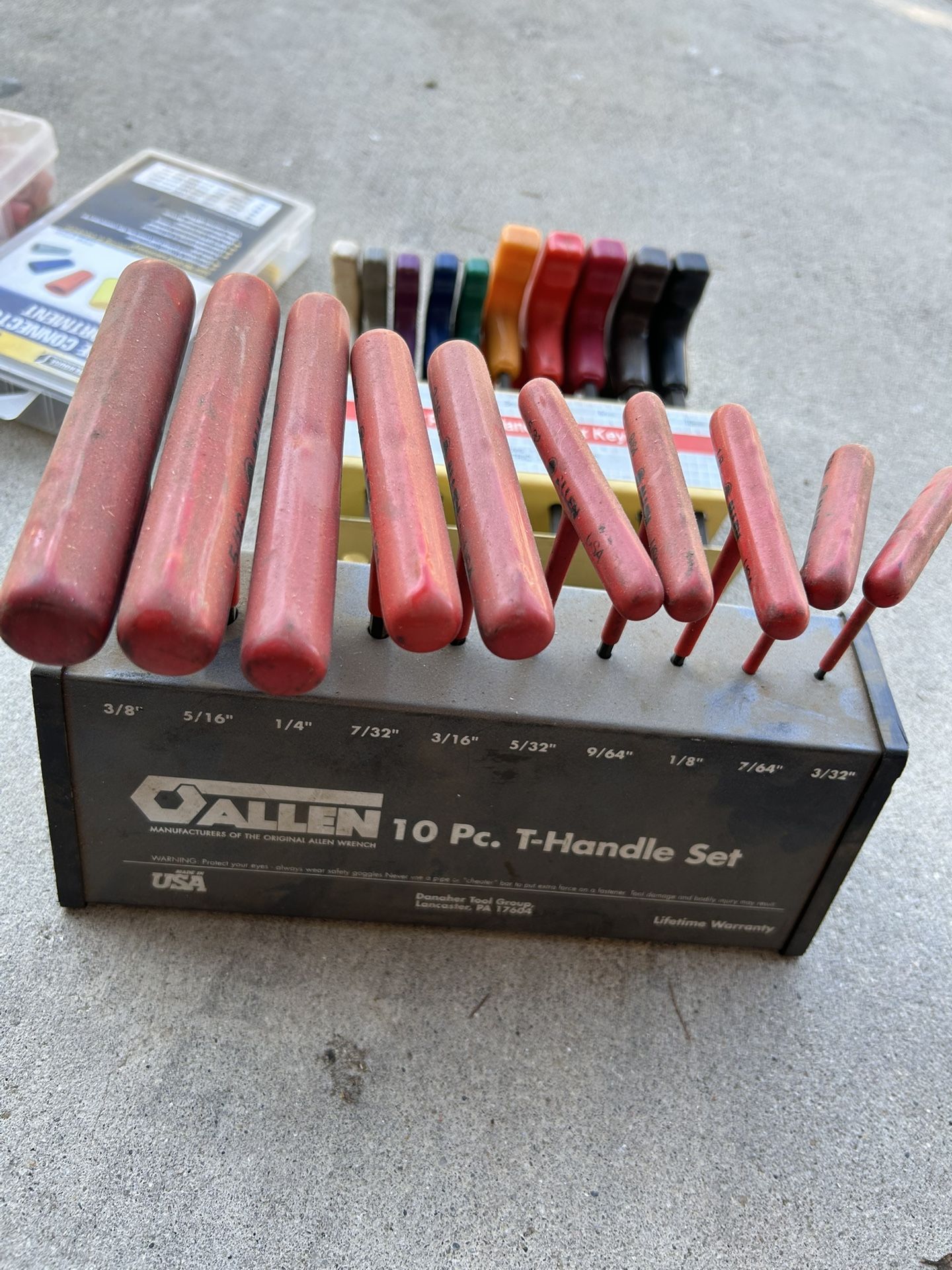 Allen 10 Piece T-Handle Set