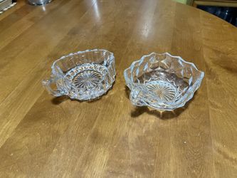 Vintage Cut-glass Candy Dishes