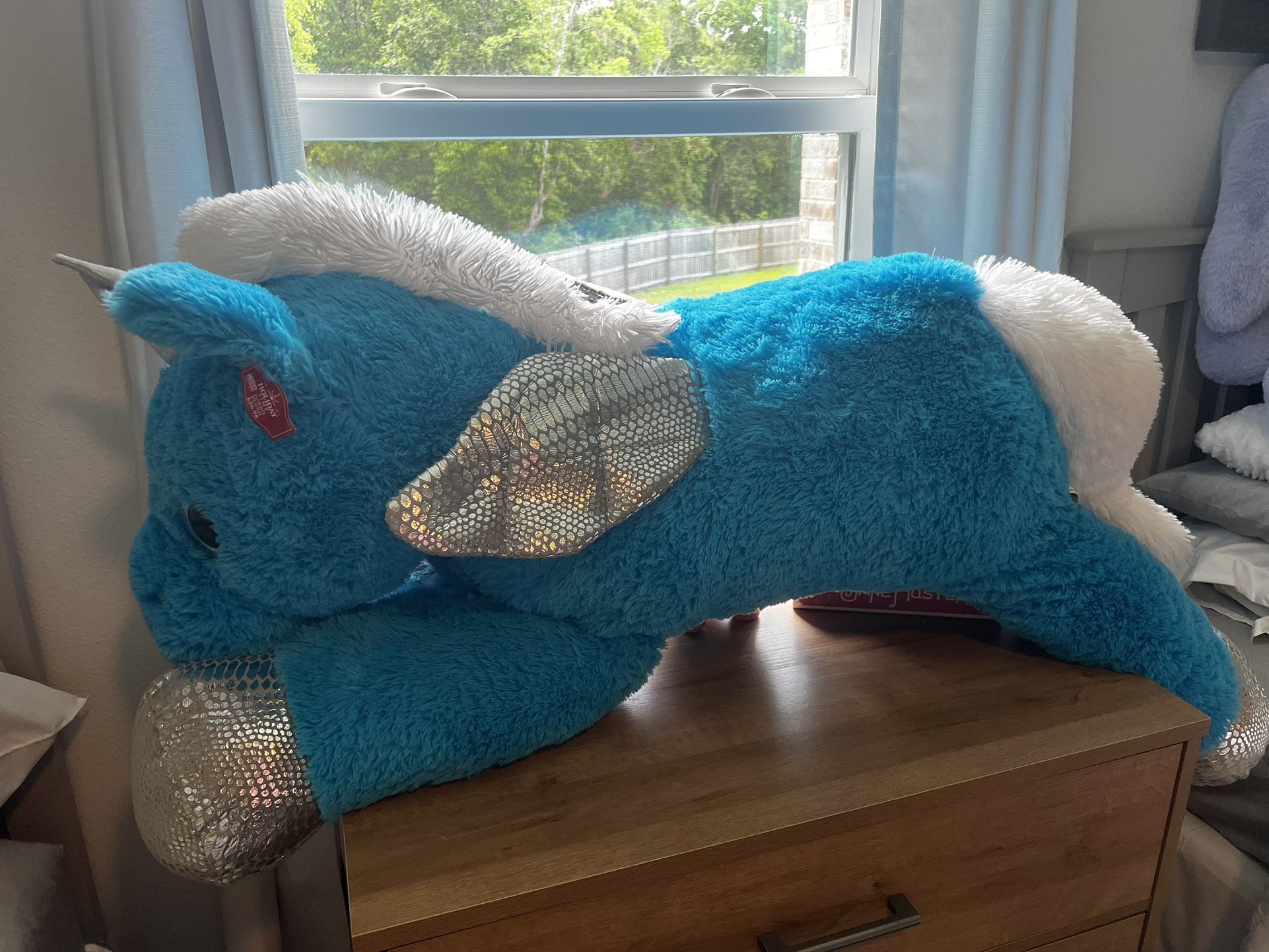 4 Ft Plush Unicorn New With tags