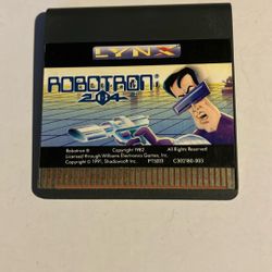 Atari LYNX   - Robotron 2084 W/ Game Manual