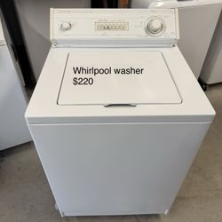 Whirlpool Washer 