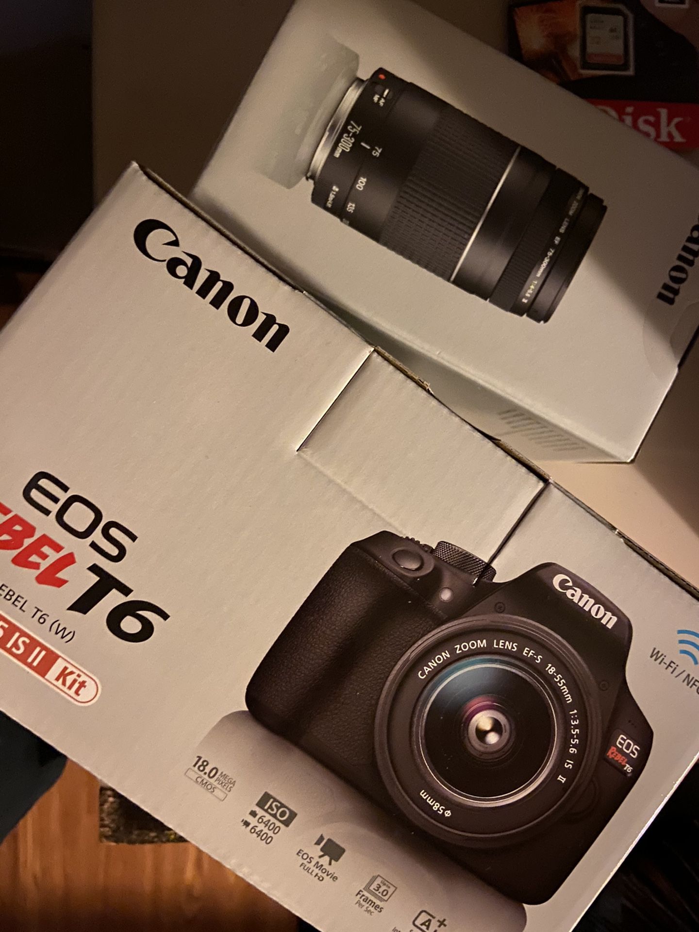 Brand new Canon camera