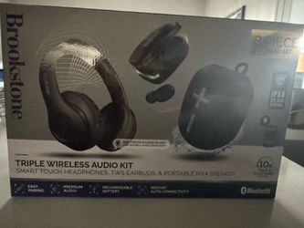 Brookstone Triple Wireless Audio Kit