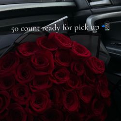 50 Roses Ramo Ready For Pick Up 