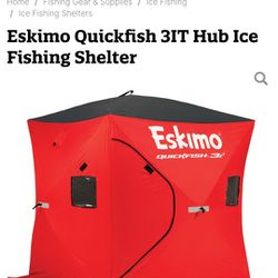 Eskimo Ice Fishing Shelter 