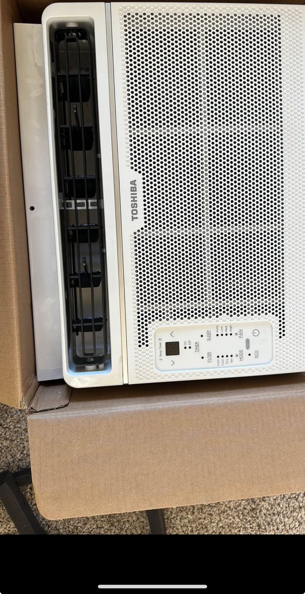 Toshiba 6,000 BTU Window AC – Lightly Used – $100