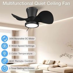 SMALL 22" CEILING FAN POWERFUL AIRFLOW