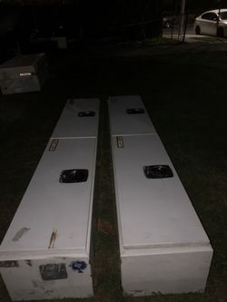 Weather Guard underbody tool boxes 16x14x90long