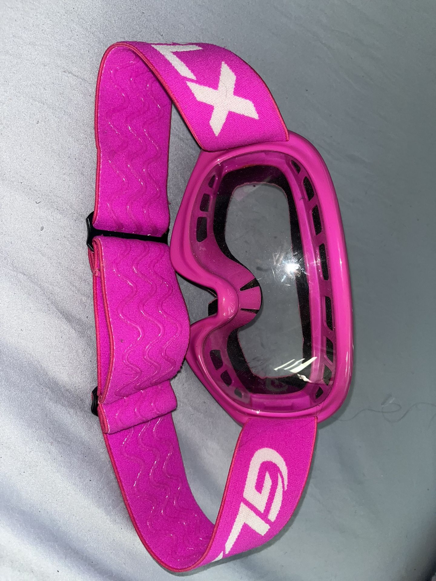 Pink GLX Offroading Goggles