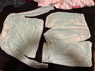 Hello Kitty Pajama Set Light Blue
