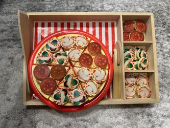 Melissa & Doug Pizza Party Wooden Play Set