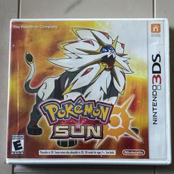 Pokémon Sun For Nintendo 3DS