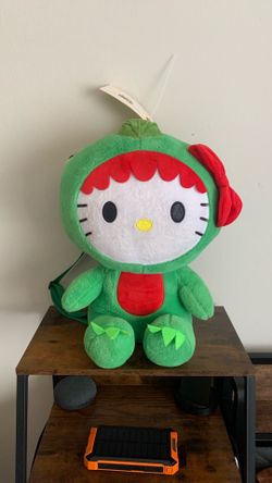 Hello kitty backpack plush