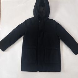 Zara Kids Hooded Coat Size 7