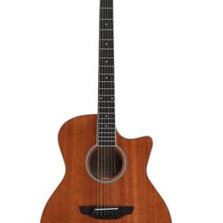 Acoustic Guitar - Orangewood Rey Cutaway Style with Mahogany Top
