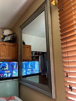 Large Framed Mirror very nice!!!