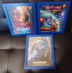 Horror 8 inch x 10 inch Plexiglass Frames New