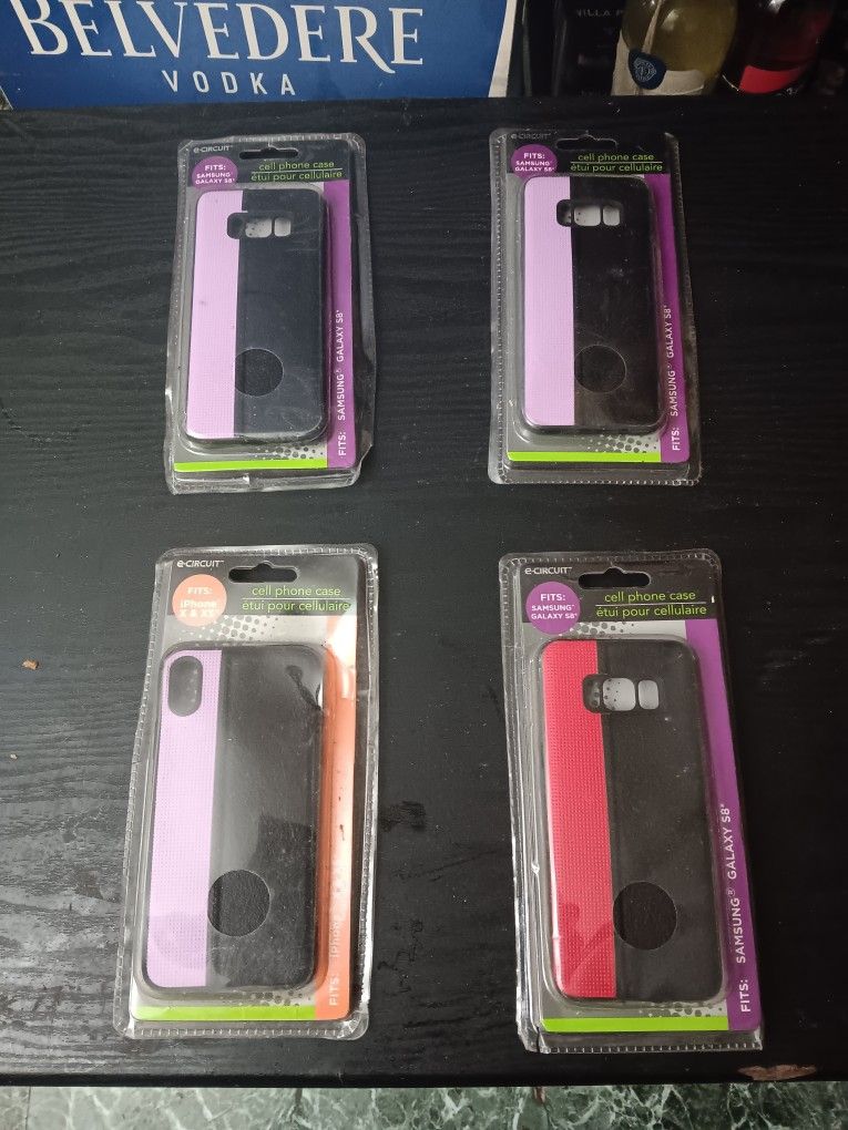 SAMSUNG GALAXY S8 SMARTPHONE CASES (EACH)
