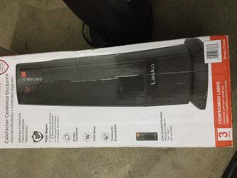 Lasko Ceramic Tower Heater No Remote #1