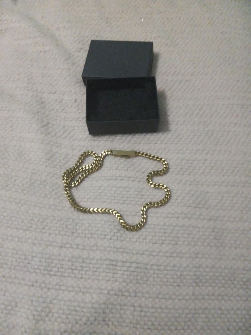 Men Chain|20 Inches Gold Filled