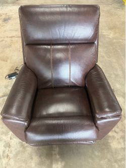 Leather Power Rocker Recliner