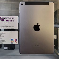 Unlocked Black iPad Mini 4 16gb LTE