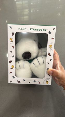 Starbucks Collector’s Plush Snoppy Barosta!