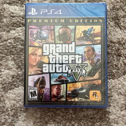 Grand Theft Auto V 5 Premium Edition For Playstation 4